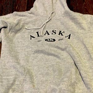Grey Alaska hoodie